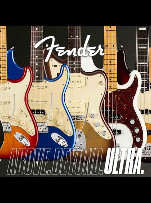 Fender American Ultra Strat Closeup