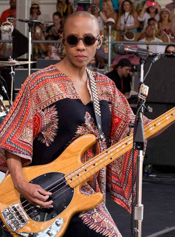 Gail Ann Dorsey Gear Guide - David Bowie's Bass Player