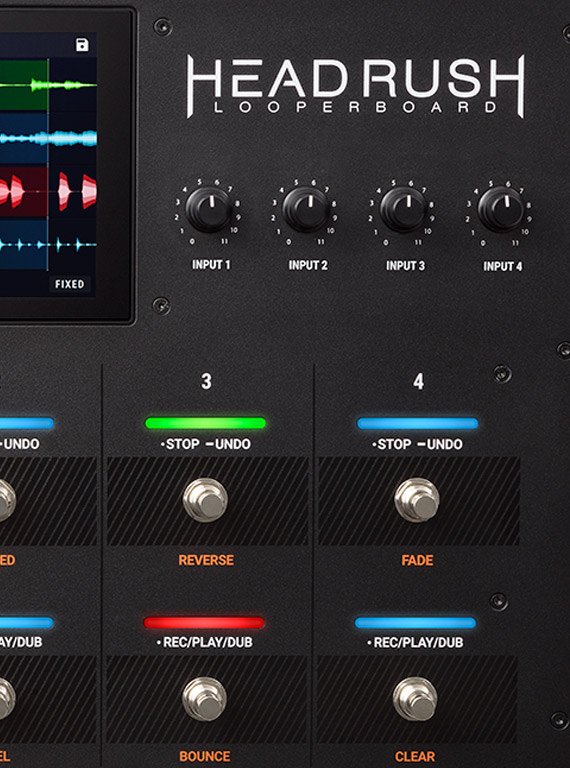 HeadRush Looperboard Firmware 2.0 Update