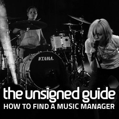 find a music manager