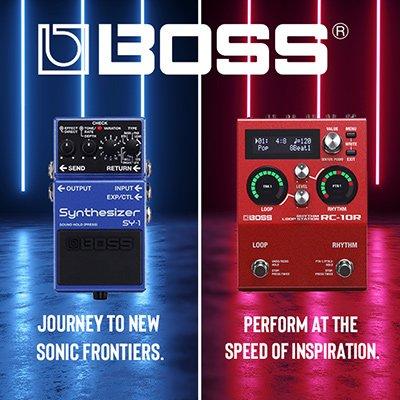 new boss pedals