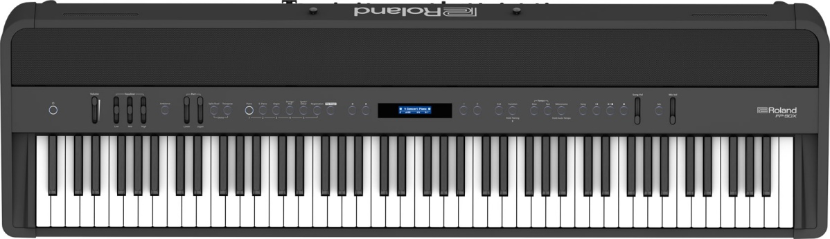 An image of Roland FP-90X Premium Portable Piano Black | PMT Online