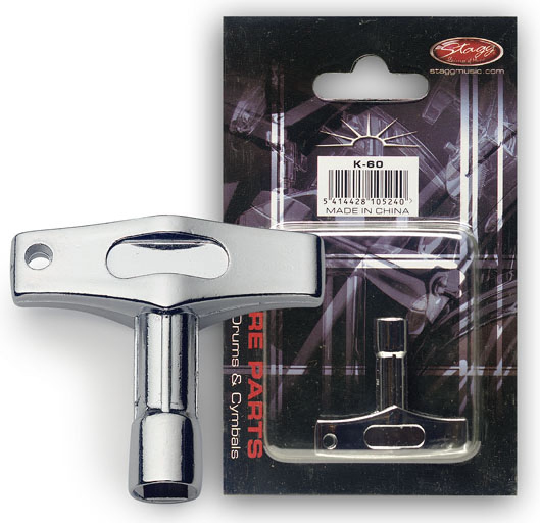 An image of Stagg K60 Drum Key - Gift for a Drummer | PMT Online