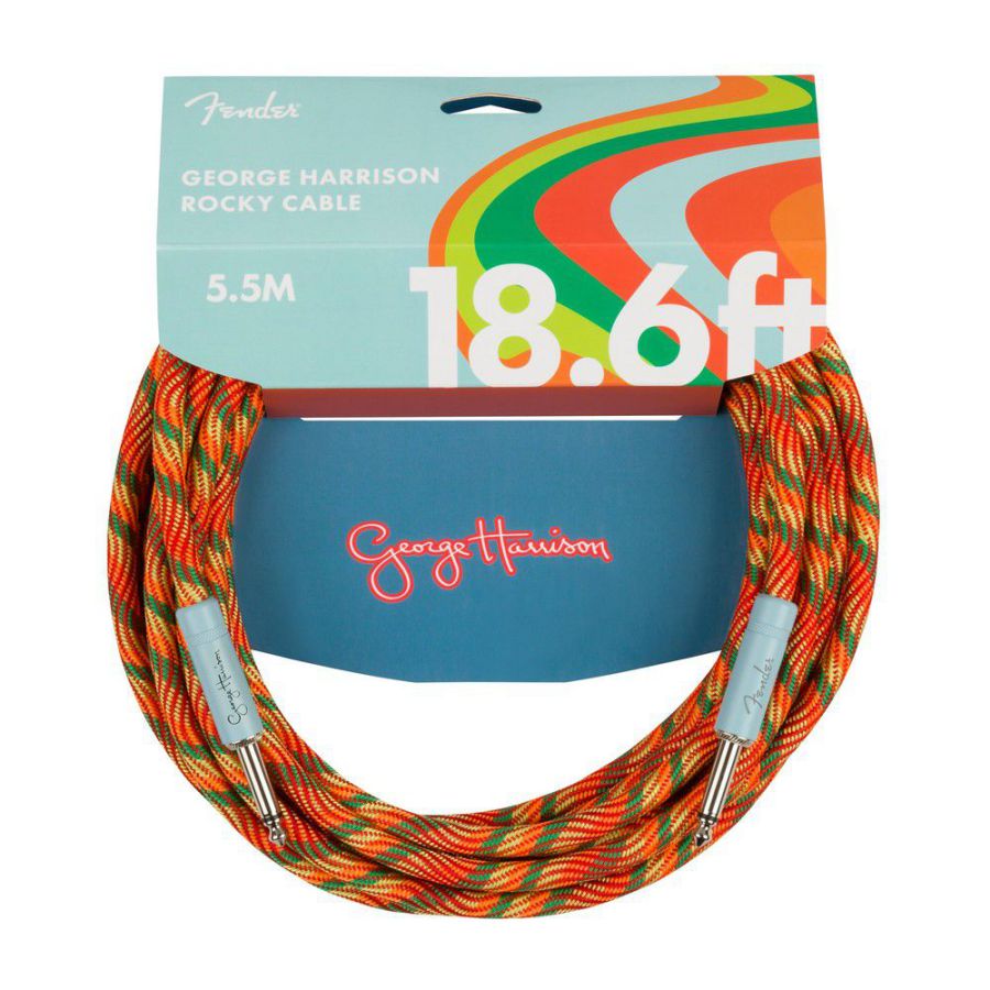An image of Fender George Harrison Rocky Instrument Cable, 18.6 | PMT Online
