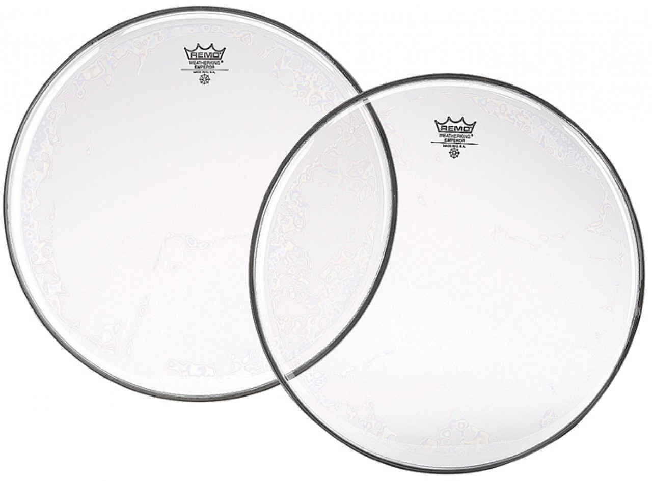 An image of Remo 10" Emperor Clear Tom / Snare Head | PMT Online