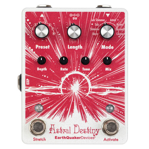An image of EarthQuaker Devices Astral Destiny Octave Reverb Pedal  | PMT Online