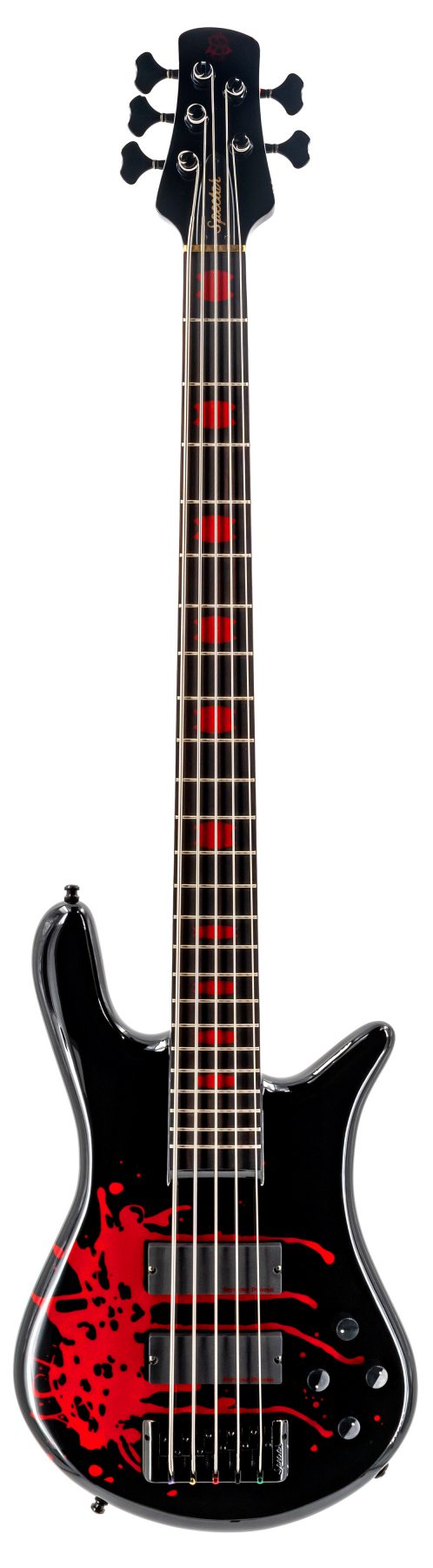 An image of Spector Bass Euro 5LX Alex Webster Black Gloss | PMT Online