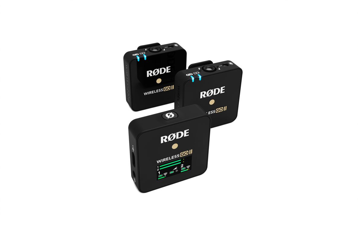 An image of Rode Wireless Go II Dual Wireless Microphone System | PMT Online