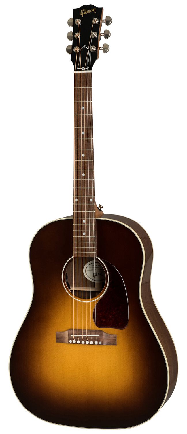 An image of Gibson J-45 Studio Walnut Electro Acoustic, Walnut Burst | PMT Online