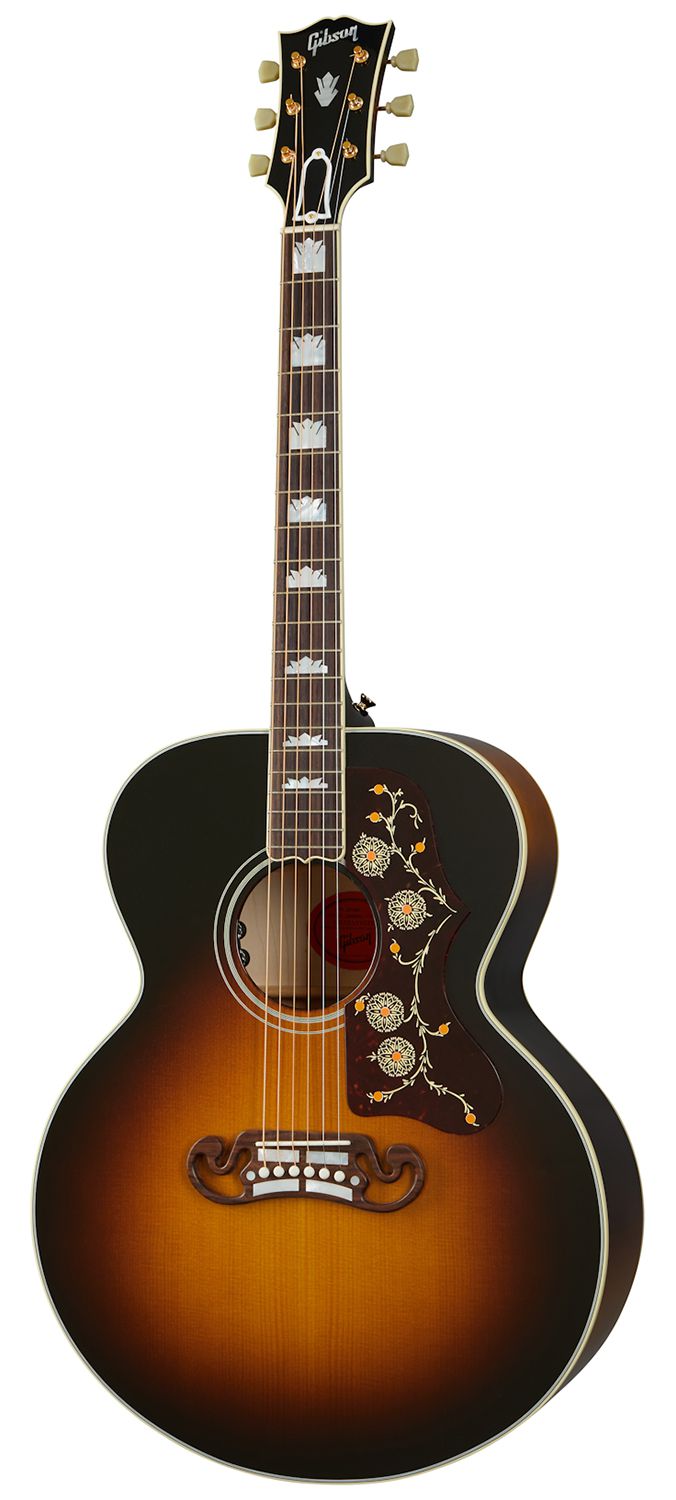 An image of Gibson SJ-200 Original Electro Acoustic, Vintage Sunburst | PMT Online