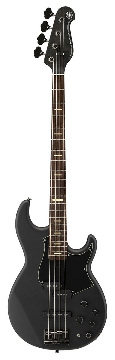 An image of Yamaha BB 734A Electric Bass, Trans Matte Black