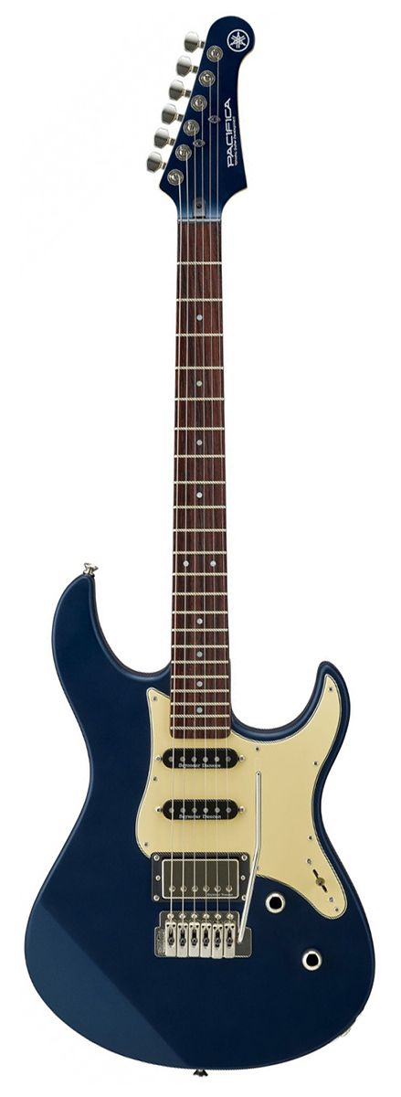 An image of Yamaha Pacifica 612 VIIX Guitar, Matte Silk Blue Satin | PMT Online