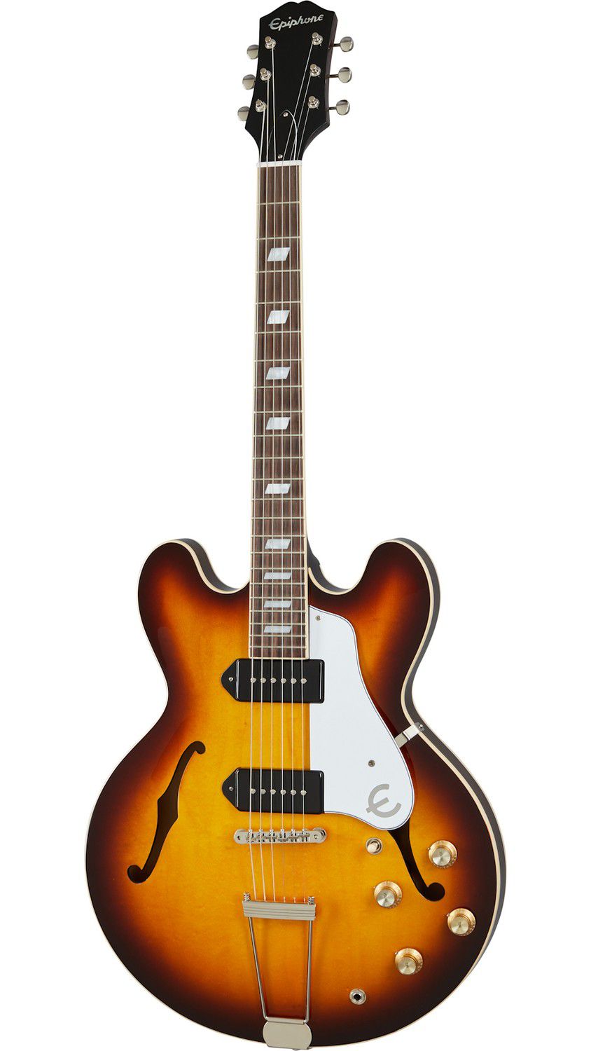 An image of Epiphone USA Casino Electric Guitar, Vintage Burst