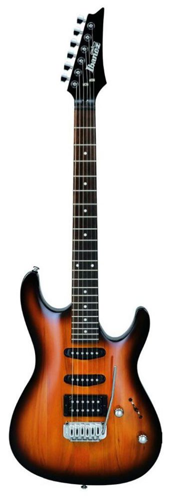 An image of Ibanez GIO GSA Series Electric Guitar Brown Sunburst | PMT Online