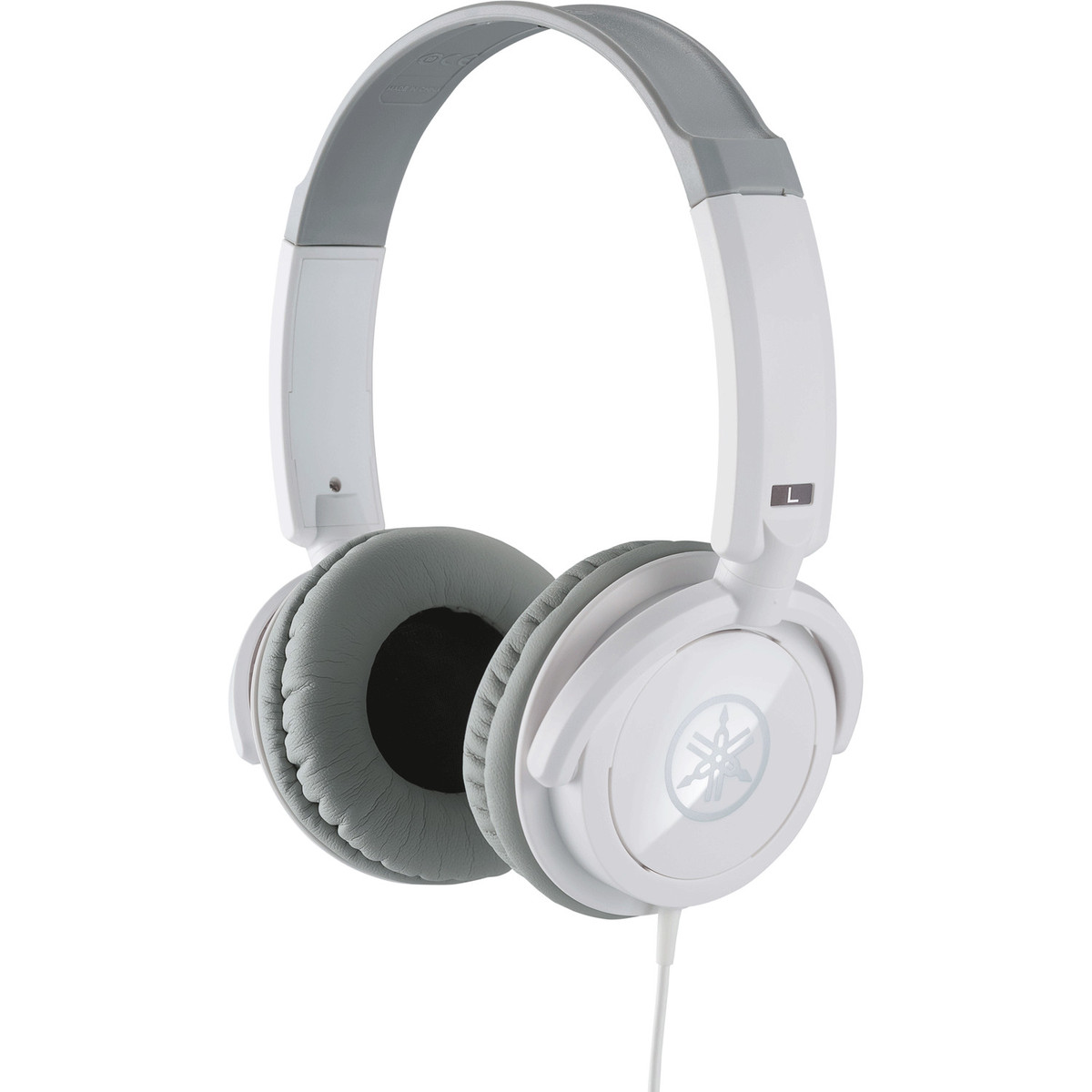 An image of Yamaha HPH-100 Headphones White - Gift for a Musician | PMT Online