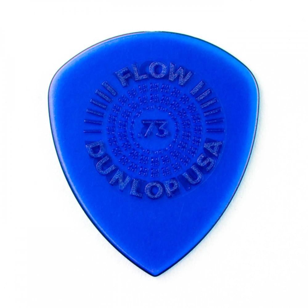 An image of Dunlop Flow Grip 0.73mm Players (6 Pack)