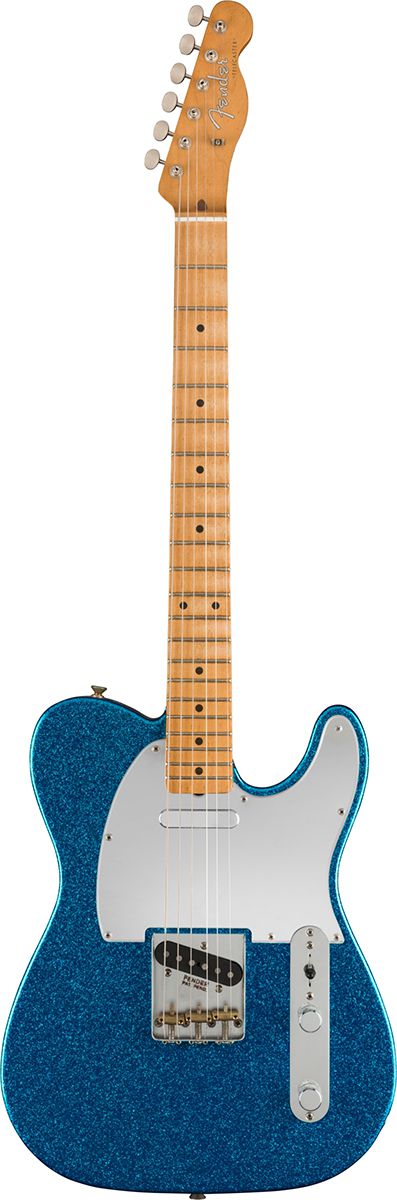 An image of Fender J Mascis Telecaster MN Bottle Rocket Blue Flake | PMT Online