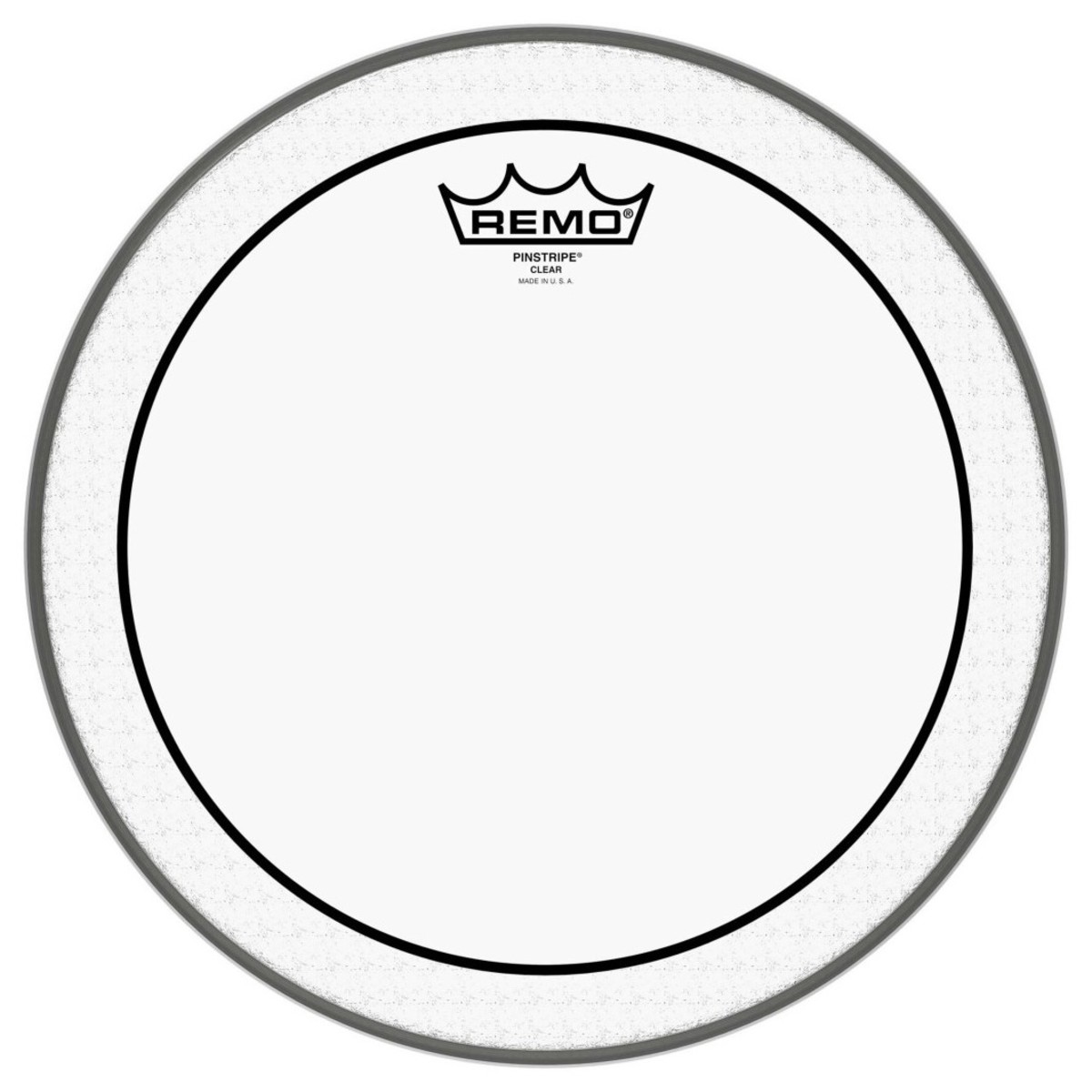 An image of Remo Pinstripe Clear 22'' Bass Drum Head | PMT Online