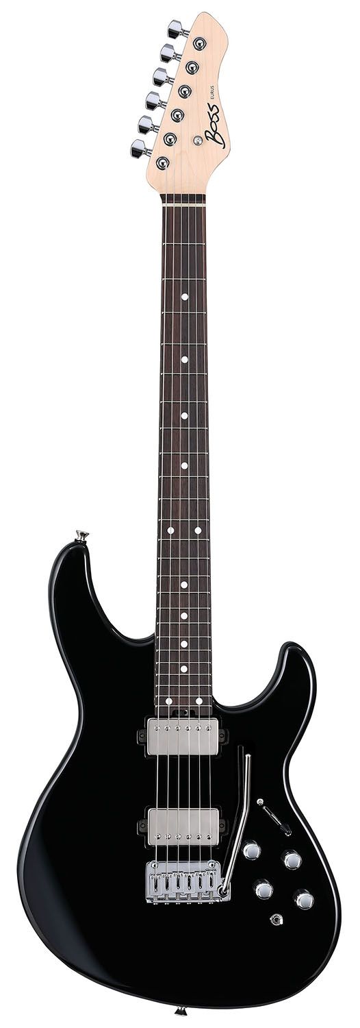 An image of BOSS EURUS GS-1 Electronic Guitar, Black | PMT Online