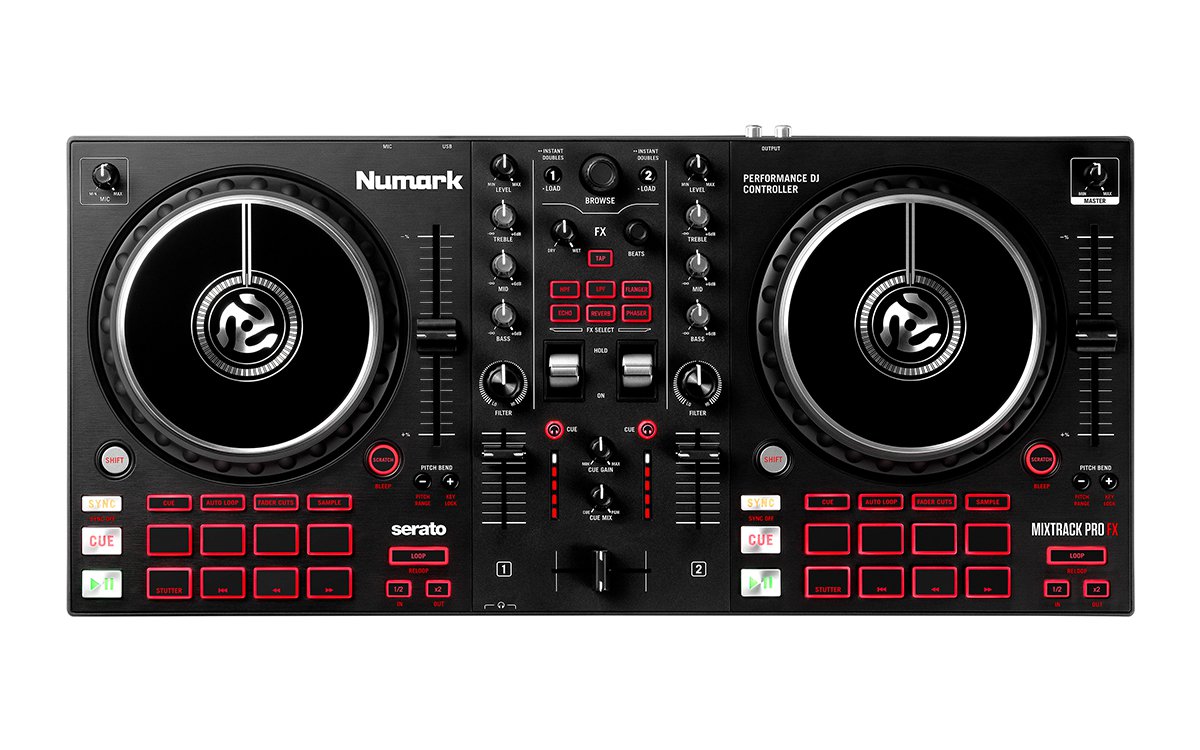 An image of Numark Mixtrack Pro FX USB DJ Controller | PMT Online
