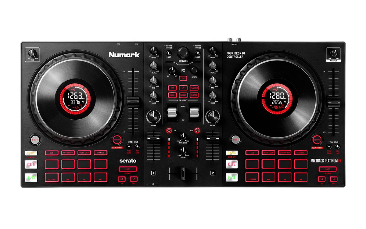 An image of Numark MixTrack Platinum FX USB DJ Controller