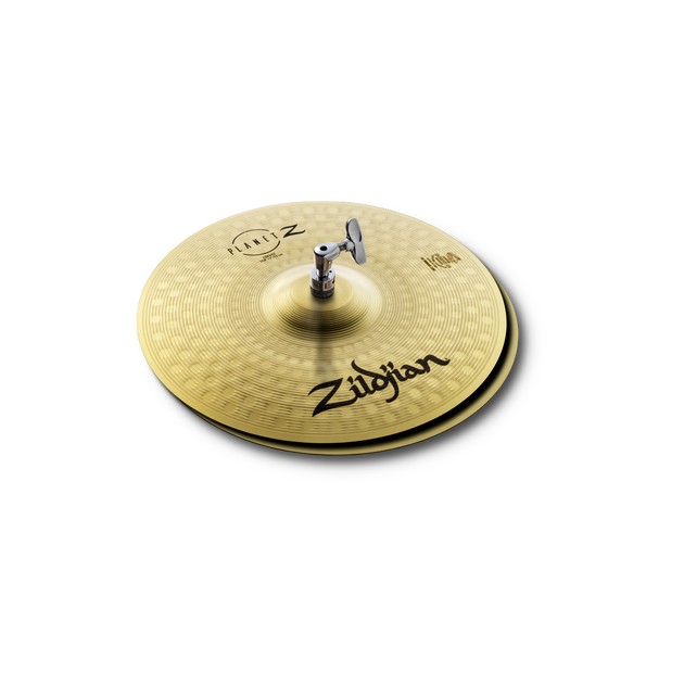 An image of Zildjian 14" Planet Z Hi-Hat Cymbal Pair