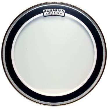 An image of Aquarian SKII24 Superkick 24in Clear Kick Drumhead | PMT Online