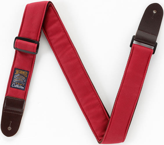 An image of Ibanez DCS50-WR Designer Collection Strap Wine Red | PMT Online