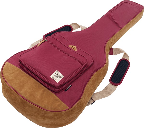 An image of Ibanez IAB541-WR POWERPAD Designer Collection Acoustic Gig Bag Wine Red | PMT On...