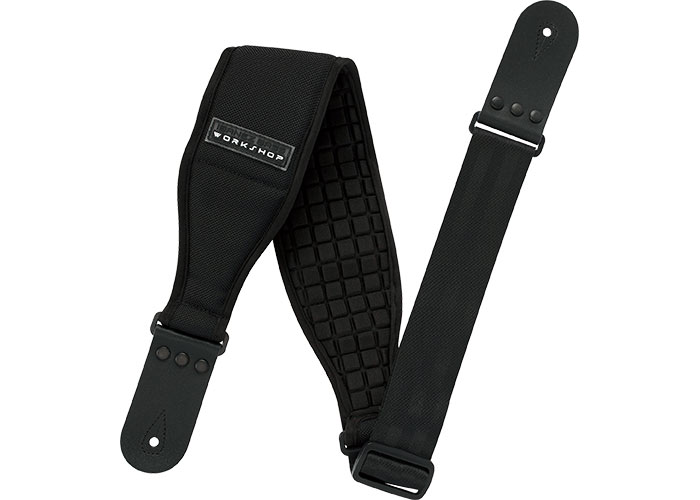 An image of Ibanez BWS90 Bass Workshop Padded Strap, Black | PMT Online
