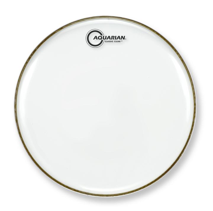 An image of Aquarian 13" Classic Clear Snare Resonant Drumhead | PMT Online