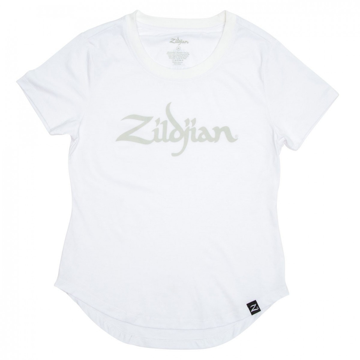 An image of Zildjian Womens Logo Tee White SM | PMT Online