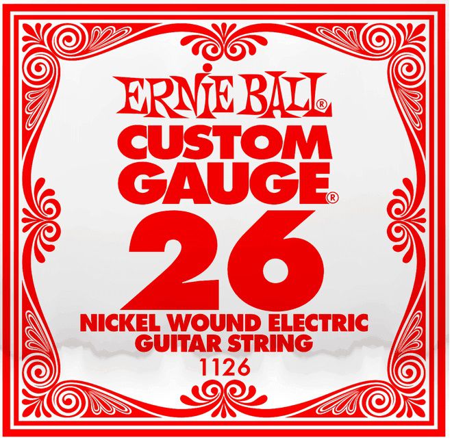 An image of Ernie Ball 1126 .026 Nickel Wound Single String | PMT Online