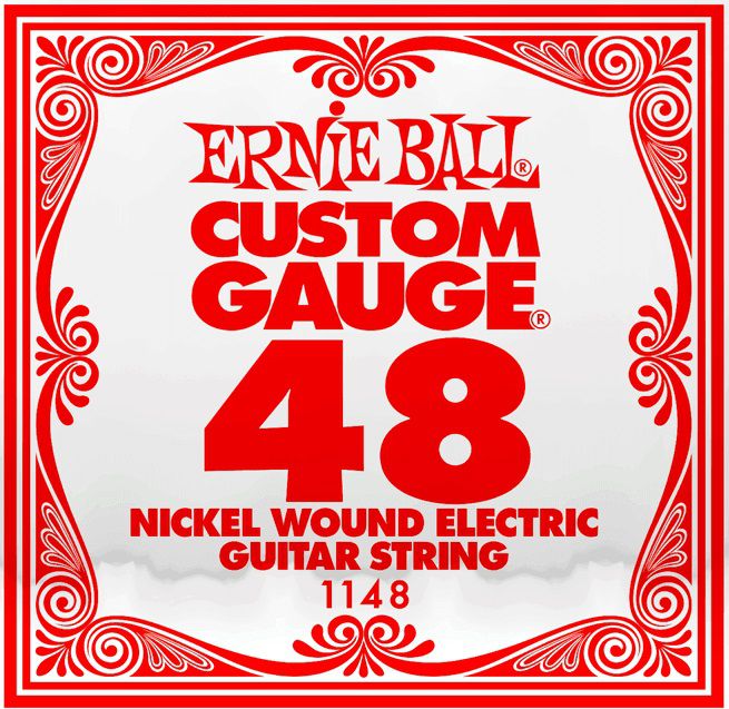 An image of Ernie Ball 1148 .048 Nickel Wound Single String | PMT Online