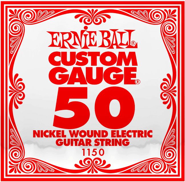 An image of Ernie Ball 1150 .050 Nickel Wound Single String | PMT Online