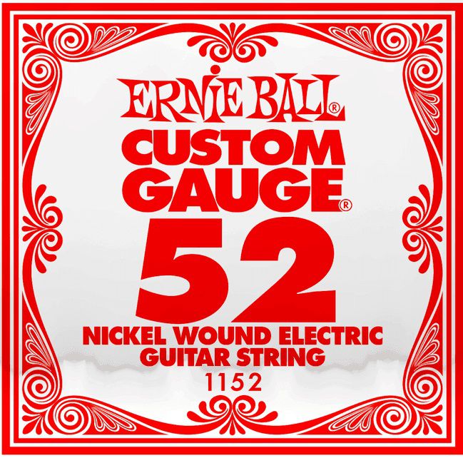 An image of Ernie Ball 1152 .052 Nickel Wound Single String | PMT Online