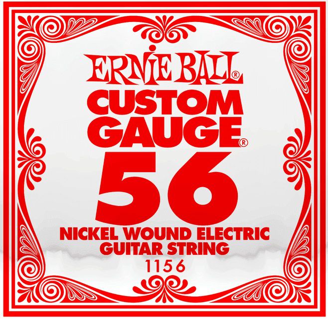 An image of Ernie Ball 1156 .056 Nickel Wound Single String