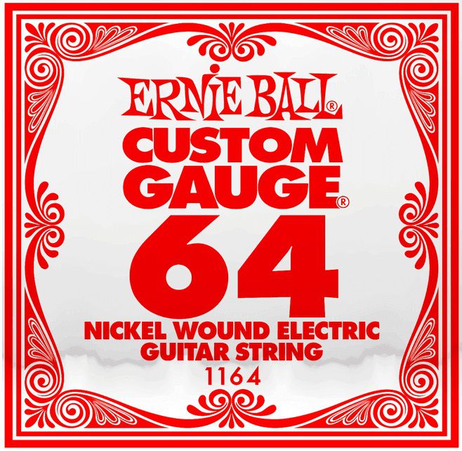 An image of Ernie Ball 1164 .064 Nickel Wound Single String