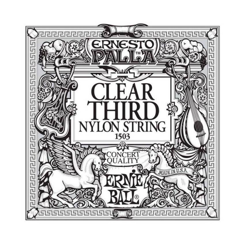 An image of Ernie Ball EP 1503 Clear Nylon 3rd Classical String | PMT Online