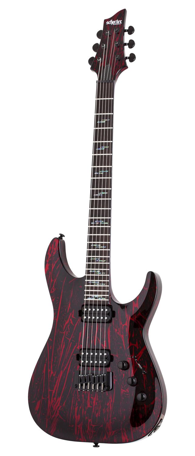 An image of Schecter C-1 Silver Mountain, Blood Moon | PMT Online