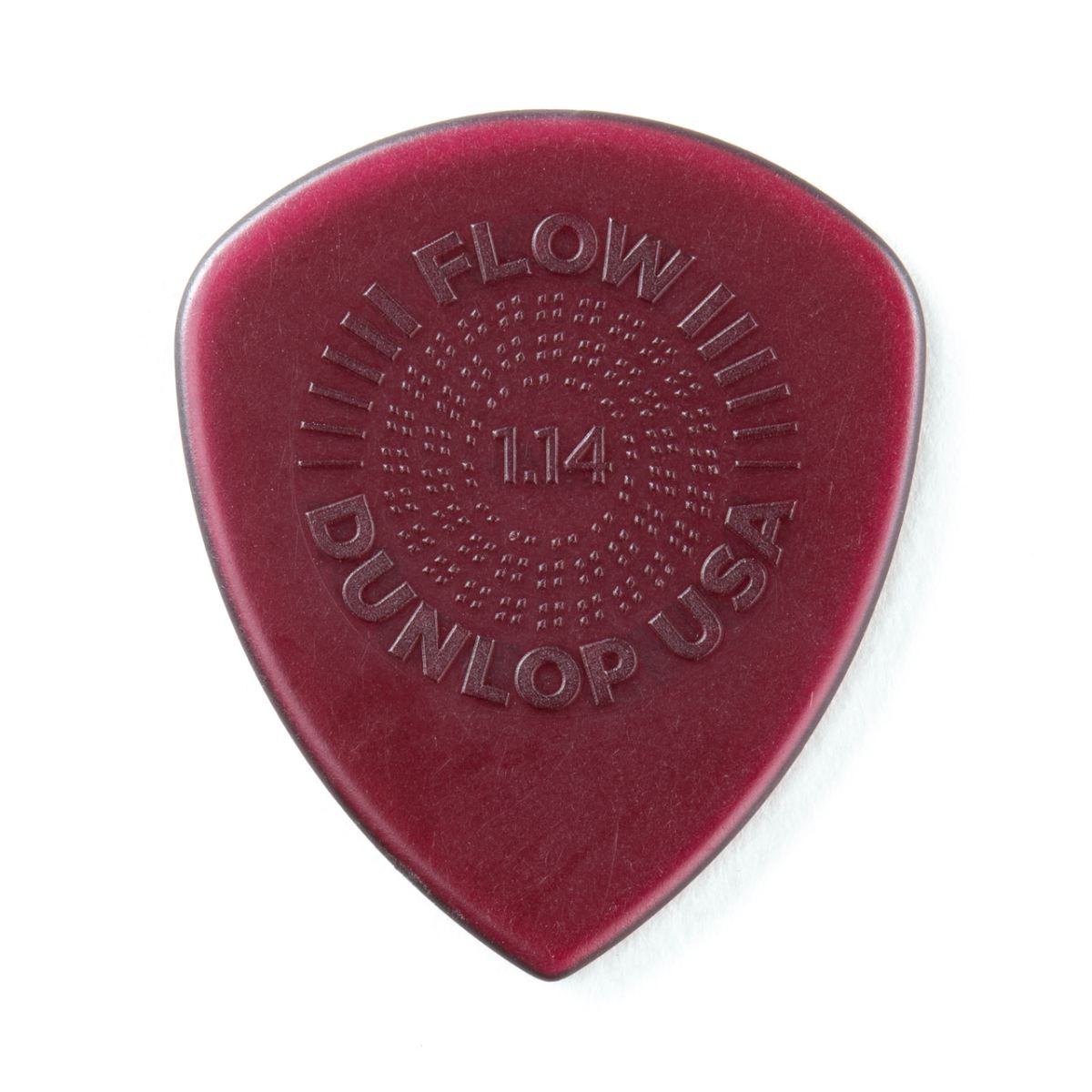 An image of Dunlop Flow Standard Grip 1.14mm Guitar Pick, 6 Pack | PMT Online
