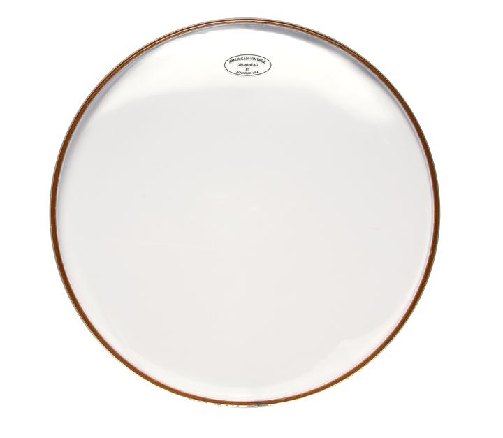 An image of Aquarian 14" American Vintage Snare Resonant Drumhead | PMT Online