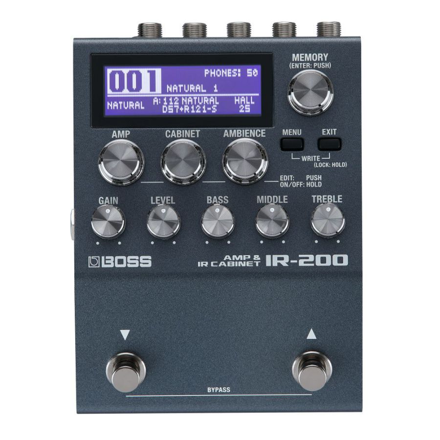 An image of BOSS IR-200 Amp And IR Cabinet Modelling Pedal | PMT Online