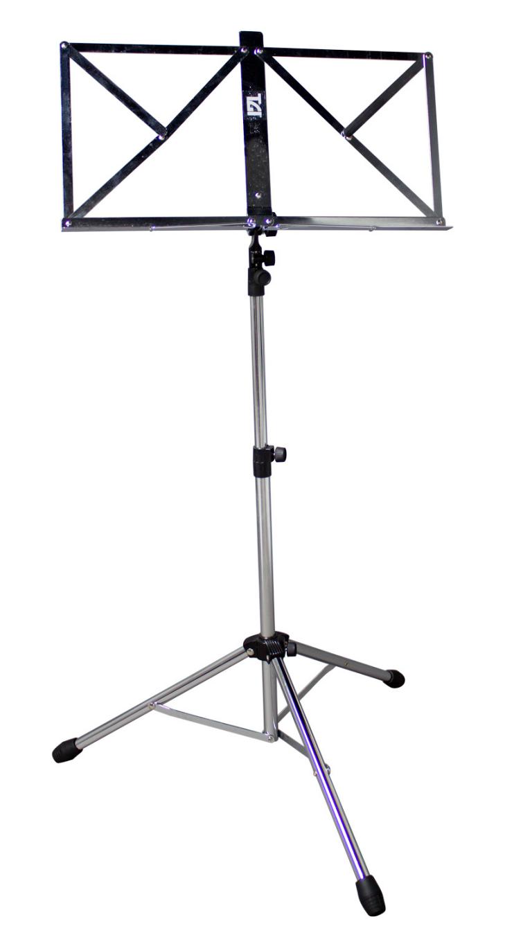 An image of TGI Music Stand In Bag Chrome | PMT Online