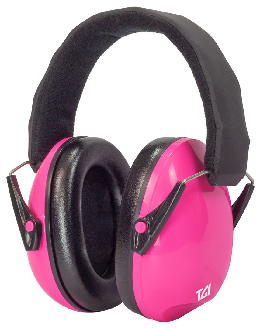An image of TGI Junior Ear Defenders Pink