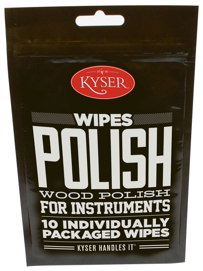 An image of Kyser Care Guitar Polish Wipes X10