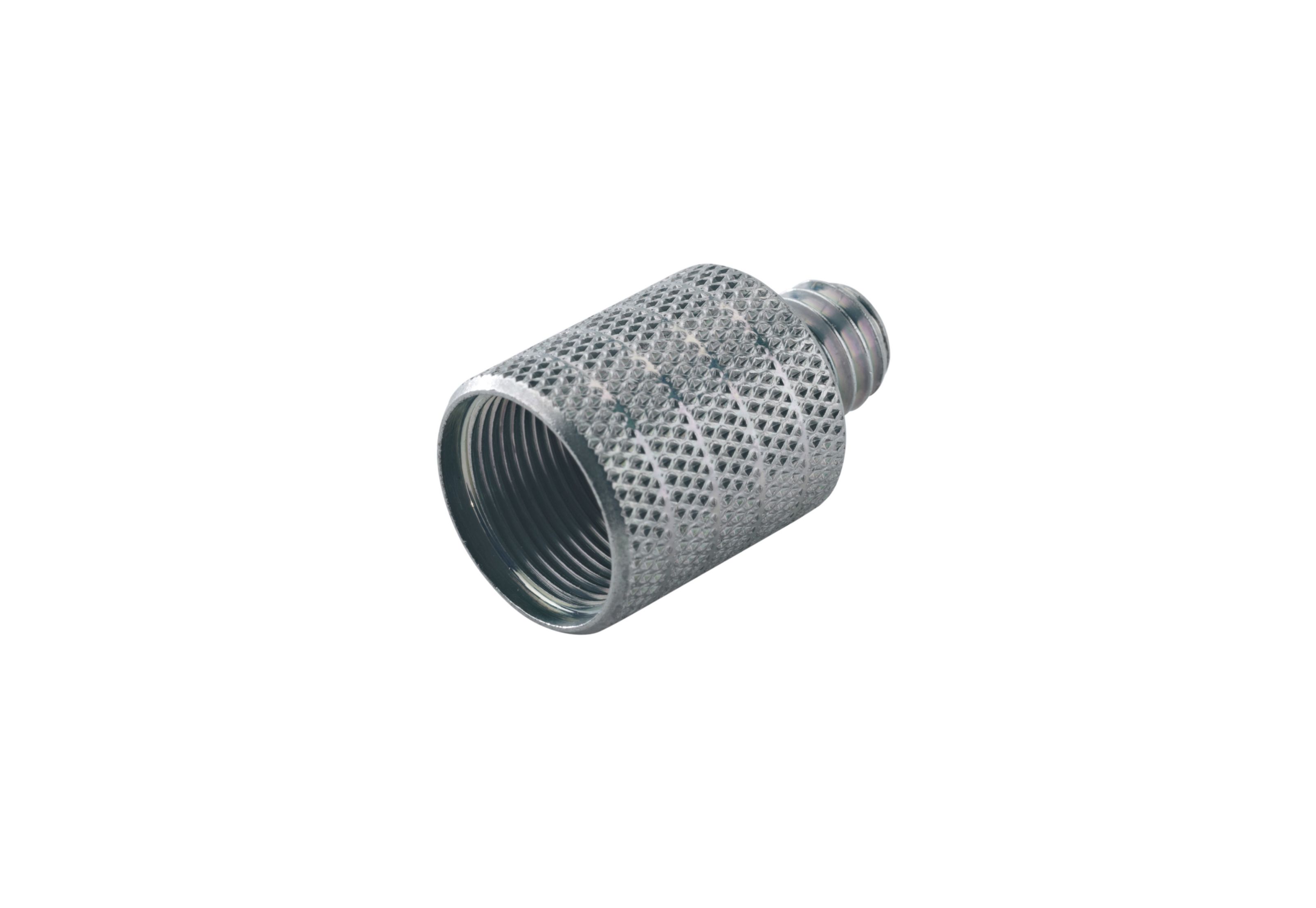 An image of K&M Thread Adapter Zinc Plated 5/8 Inch | PMT Online