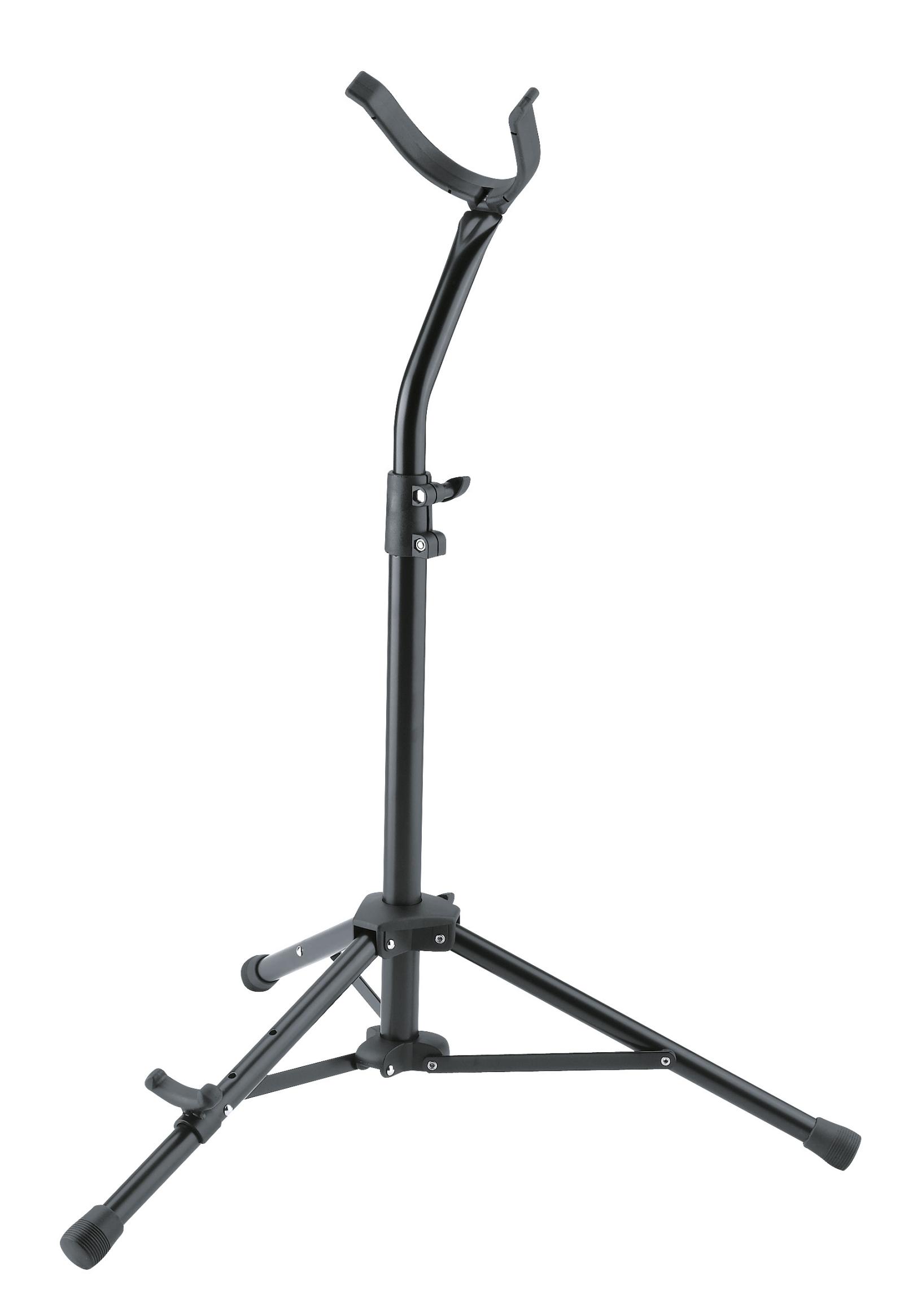 An image of K&M Saxophone Stand Baritone Black | PMT Online