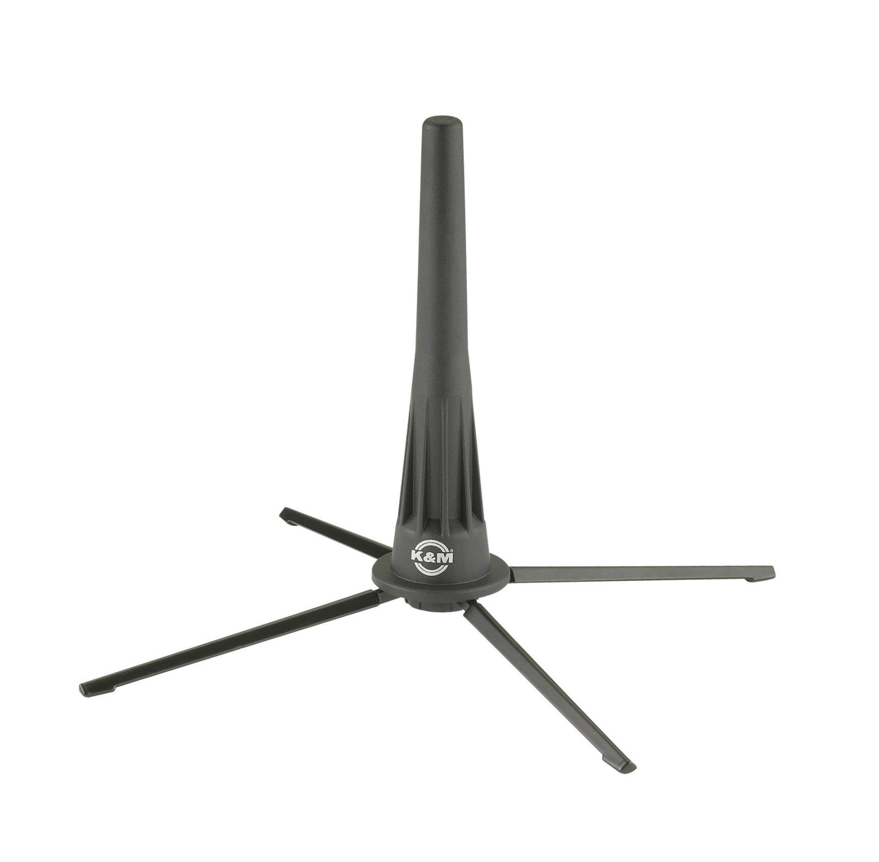 An image of K&M Oboe Stand 4 Legs Black | PMT Online