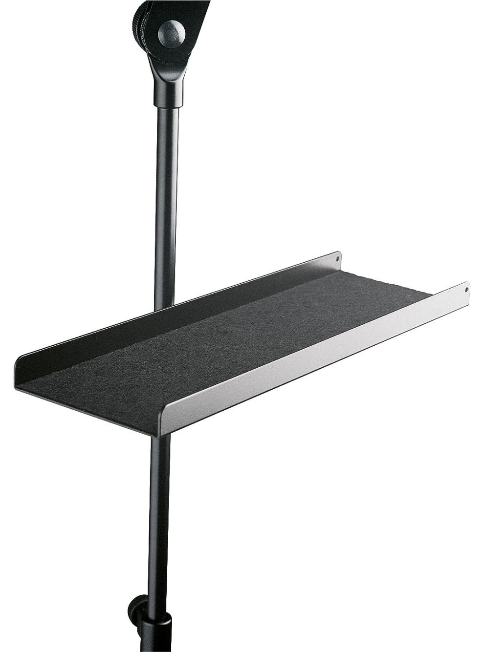 An image of K&M Music Stand Tray Black